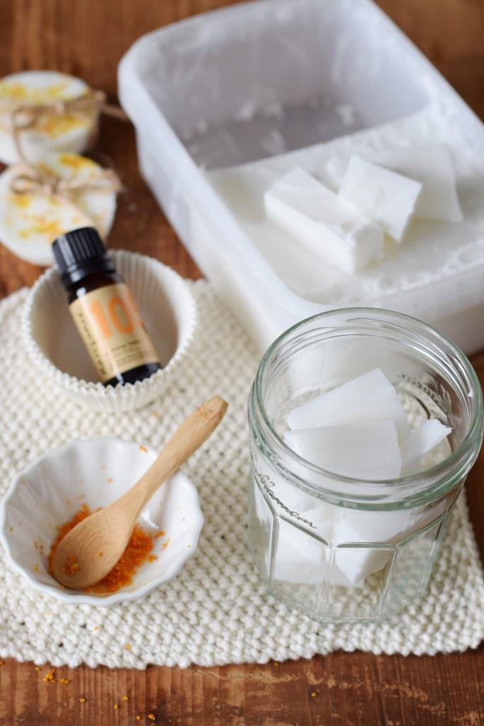 Zutaten DIY Seife