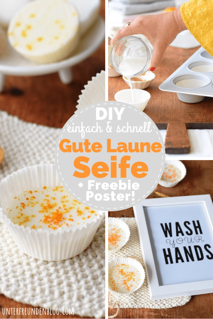 DIY Seife einfach Freebie Wash your hands