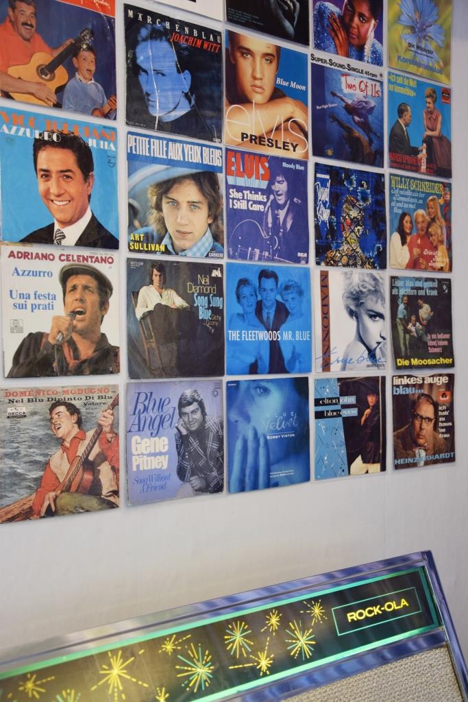 Musikbox Blaue Titel