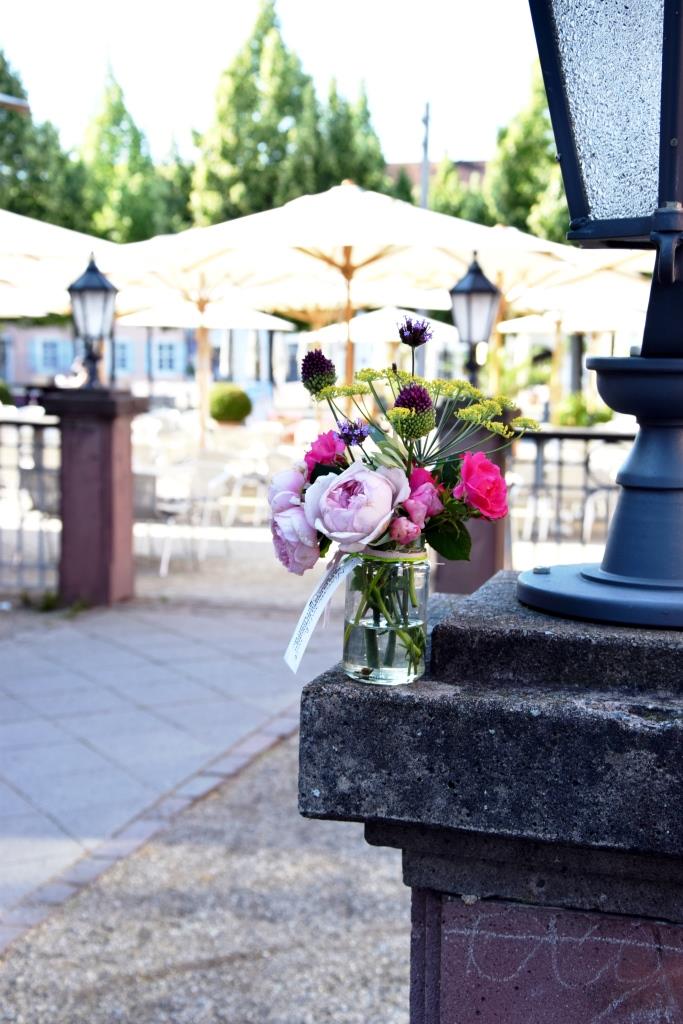 Blumenstrauß Schwetzingen Schlossplatz