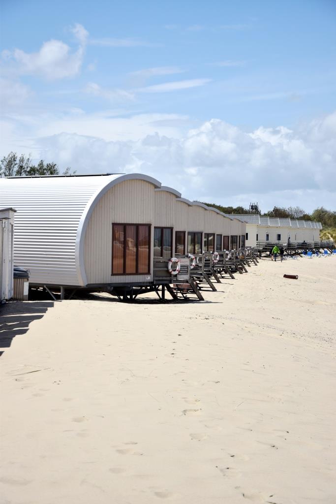 Beach Häuser Zeeland