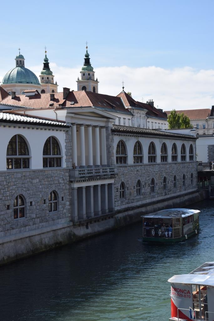 Bootsfahrt Fluss Ljubljana