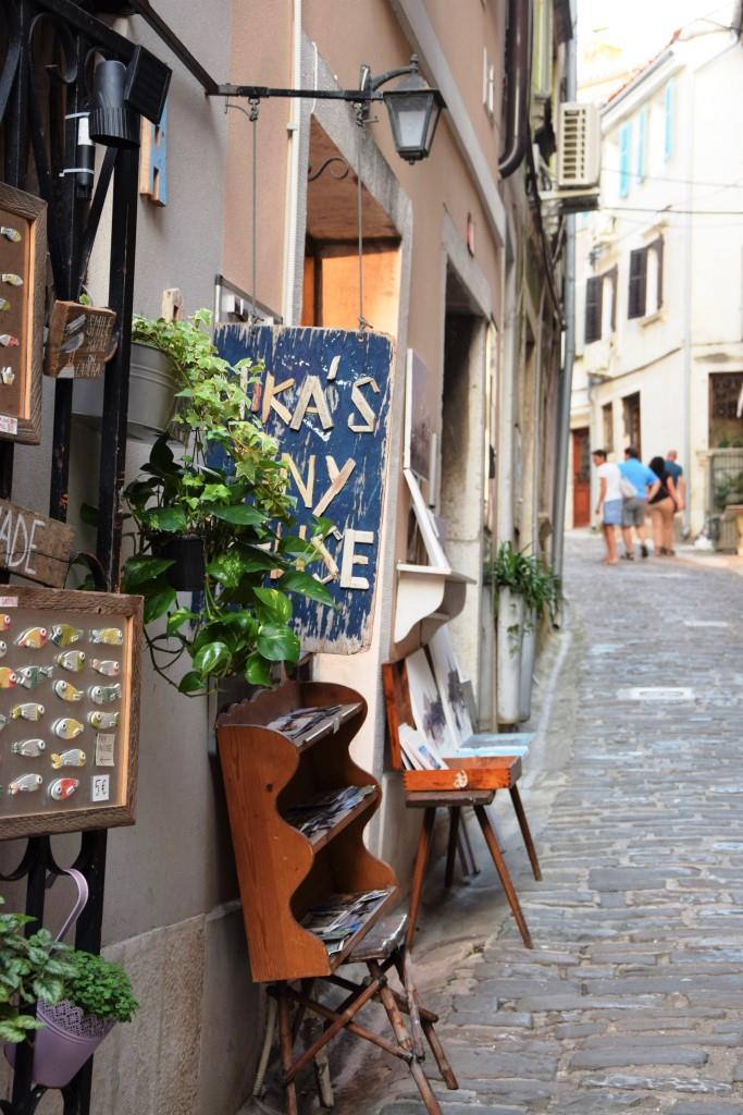 Shops in Piran
