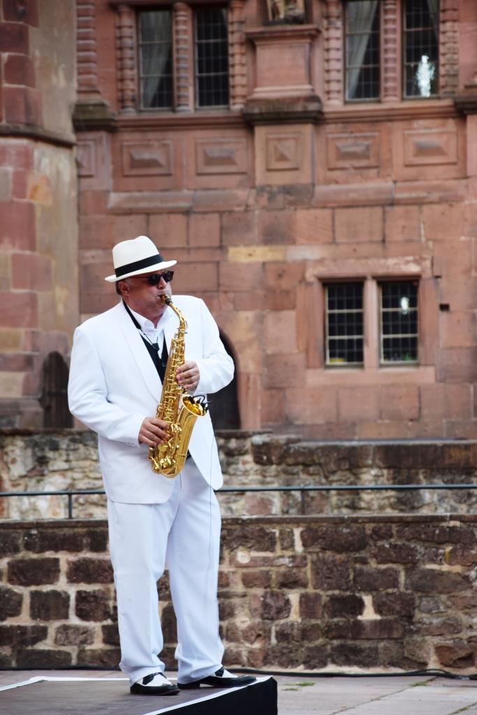 Saxophon Spieler Heidelberg