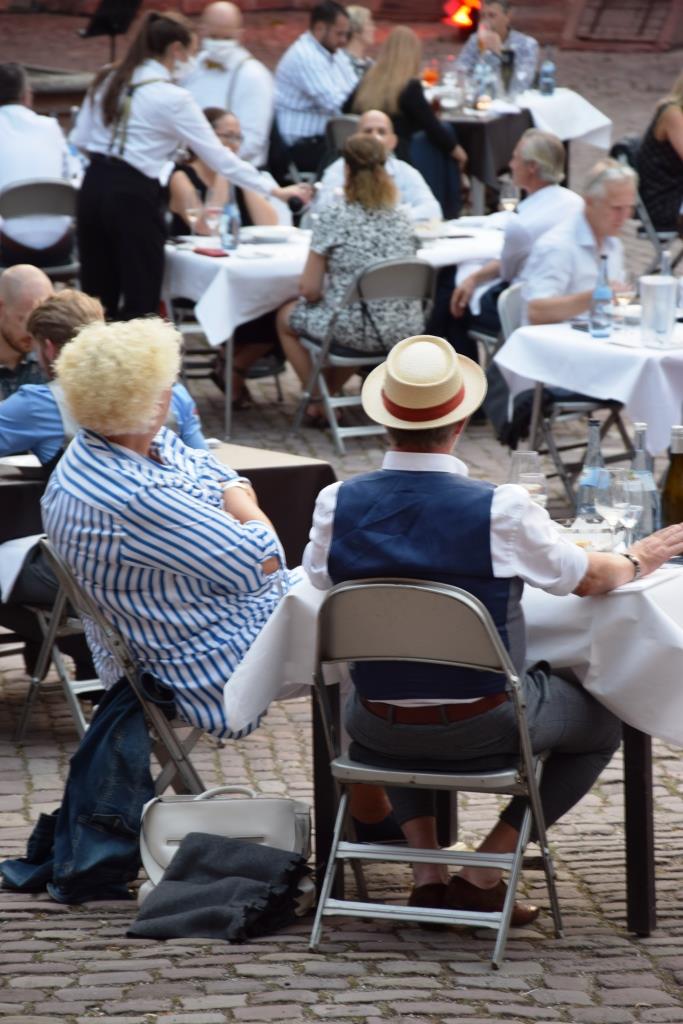 Sommer Open Air Restaurant Heidelberg Schloss