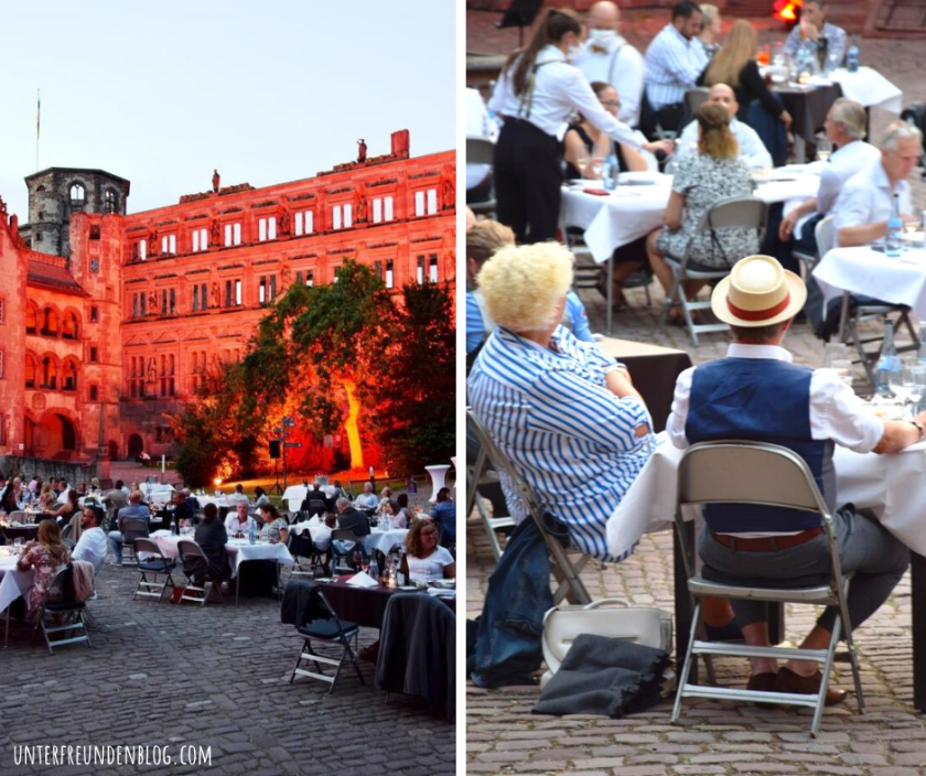 Open Air Restaurant Schloss Heidelberg