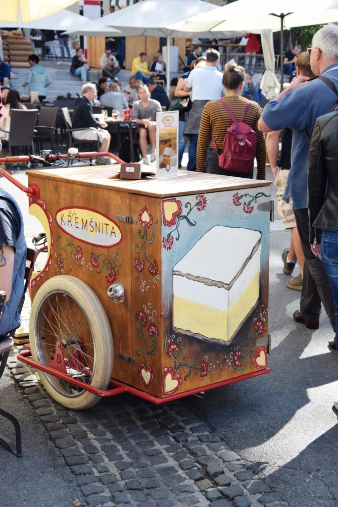 Cremschnitte Kremsnita Slowenien