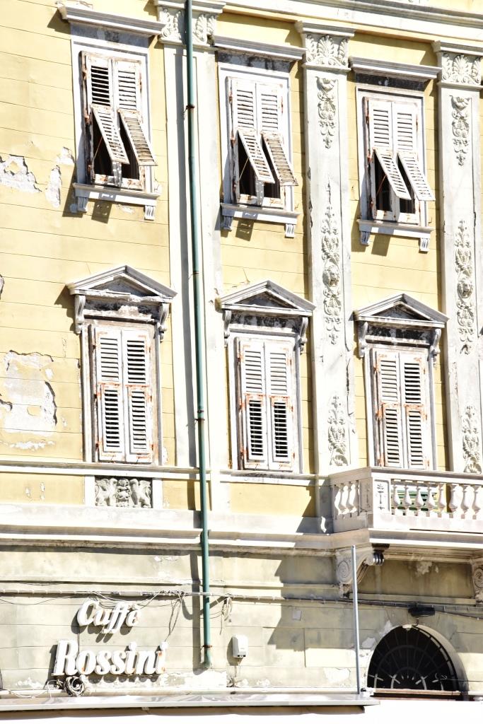 Triest Häuserfront