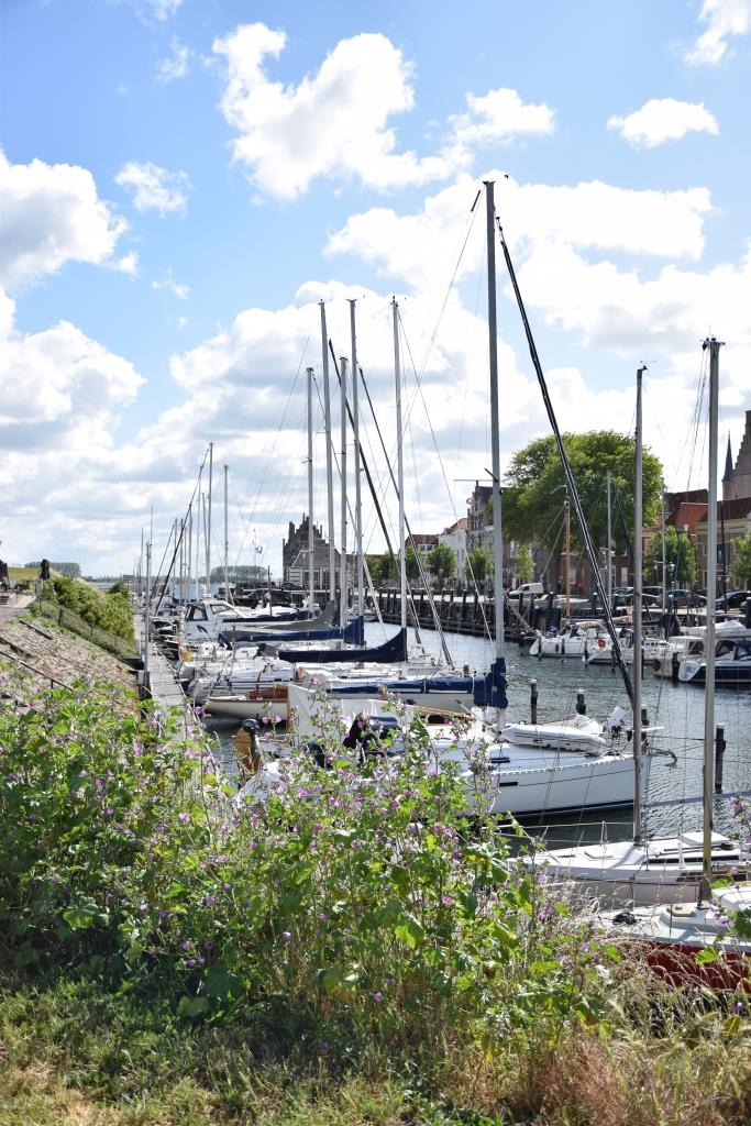 Zeeland Veere Hafen