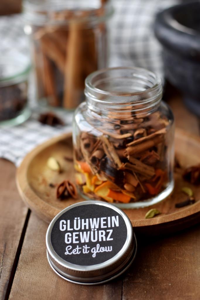 Geschenk Glühweingewürz selbstgemacht