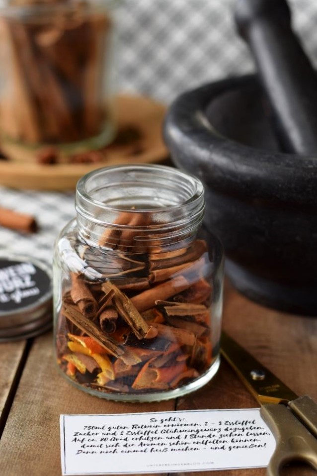 Etikett Glühweingewürz Freebie