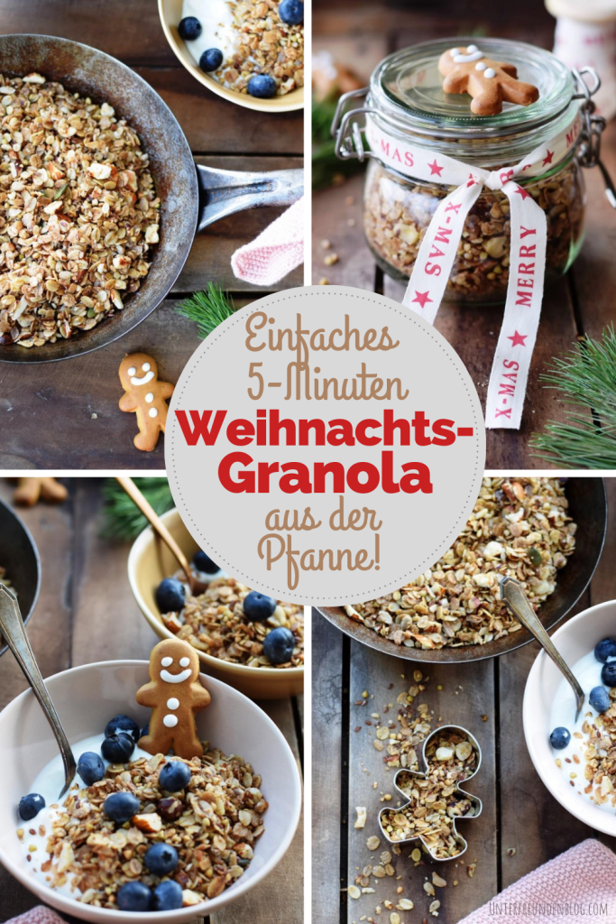 Christmas Granola Pfanne