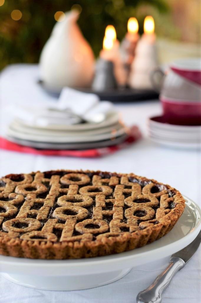 Linzertorte Weihnachten Adventskaffee