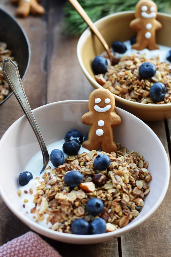 Granola Lebkuchen weihnachtlich