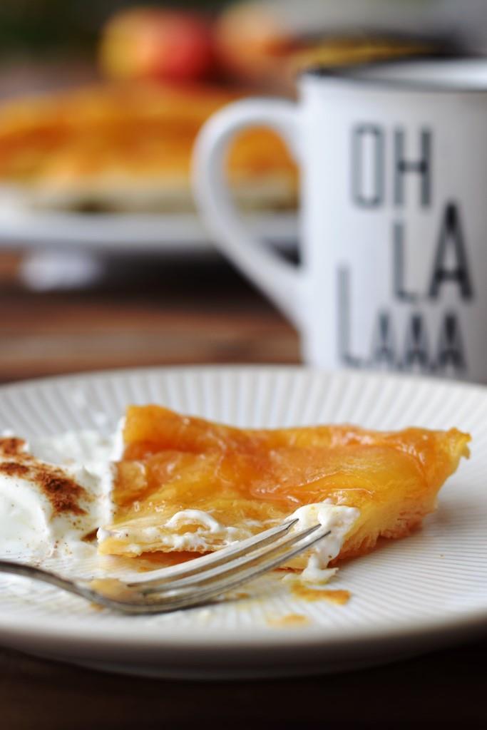 Französischer Apfelkuchen Tarte Tatin