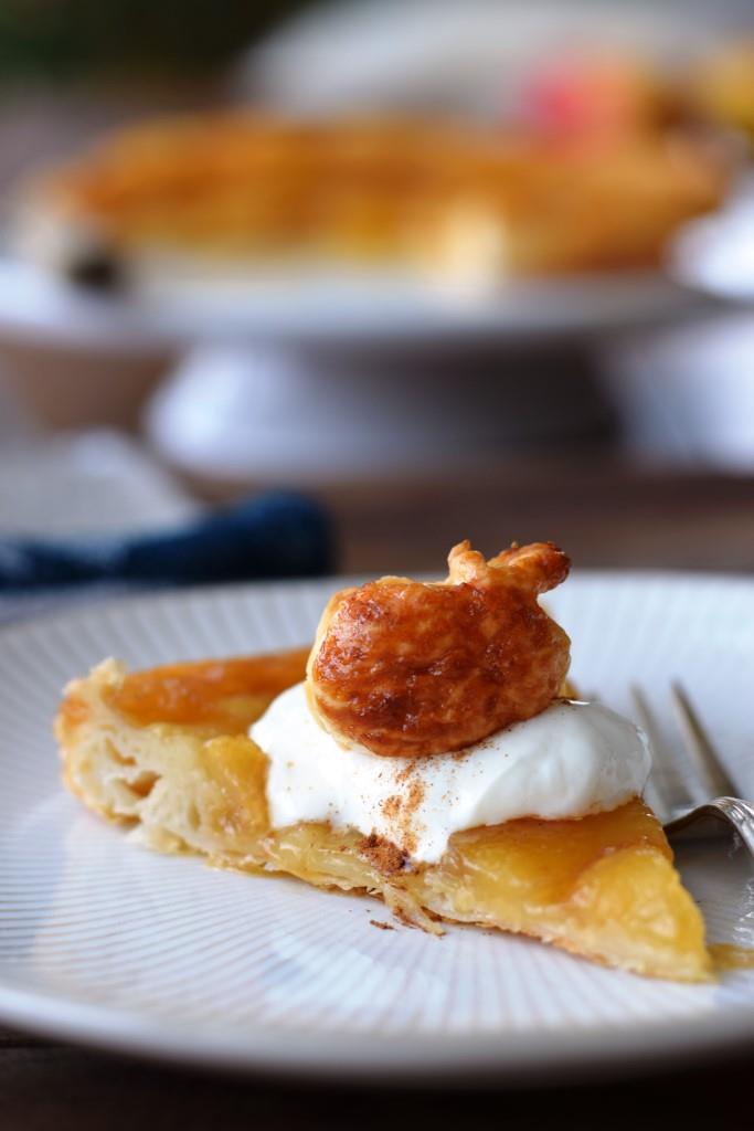 Apfelkuchen Sahne Tarte Tatin