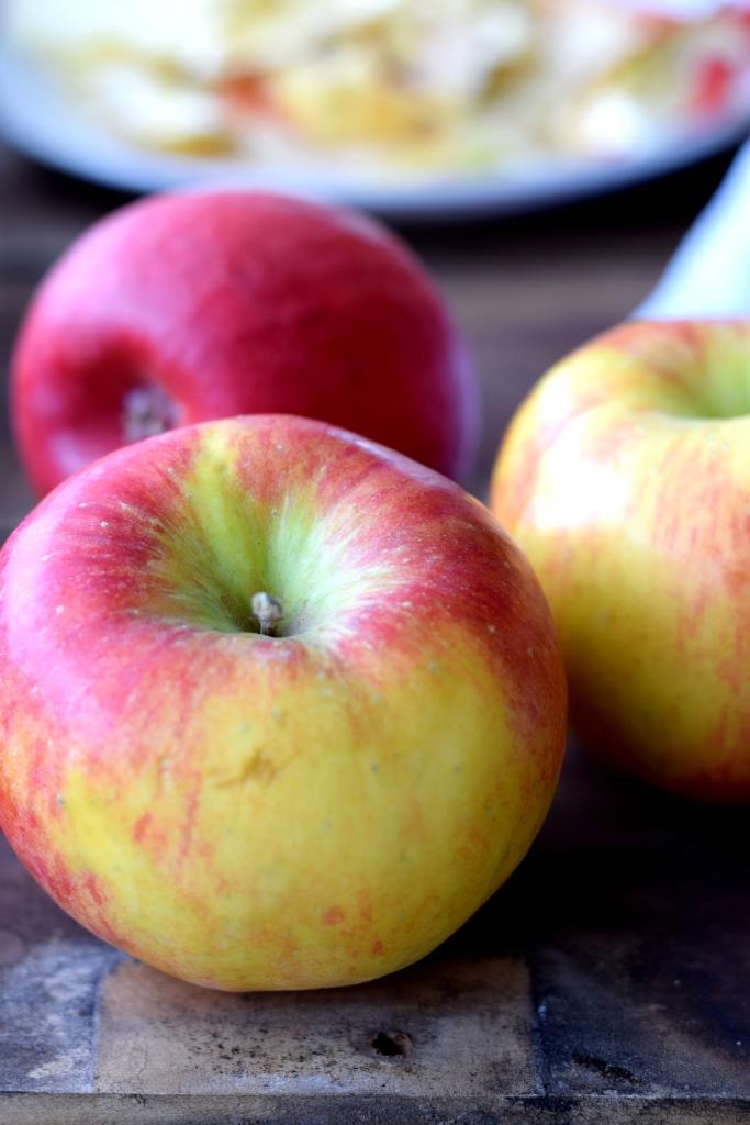 Äpfel für den Apfelkuchen