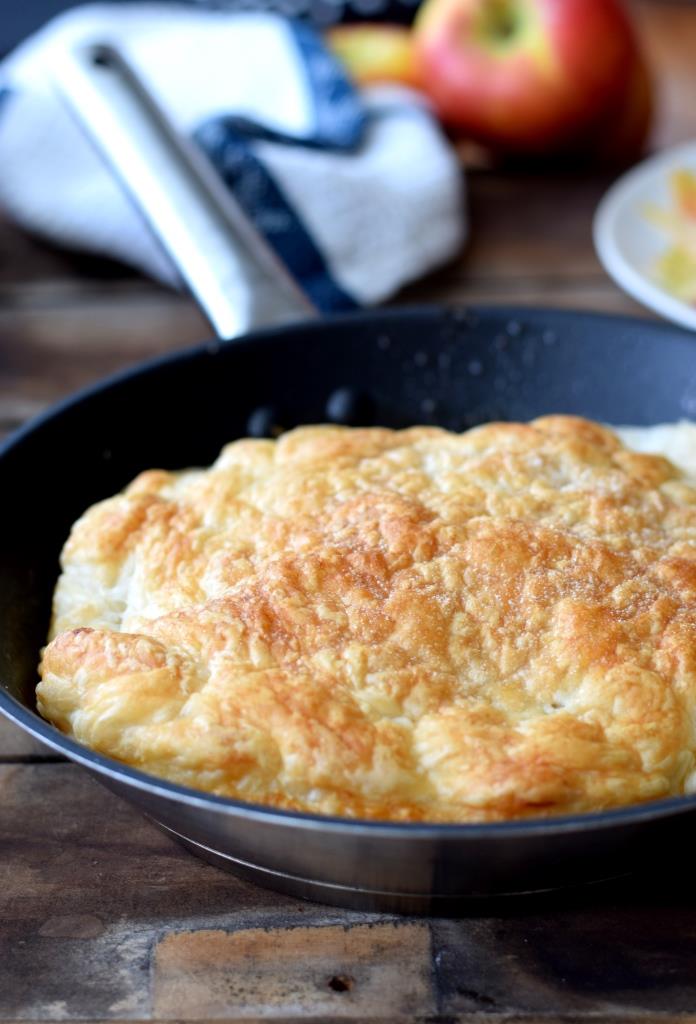 Tarte Tatin aus der Pfanne