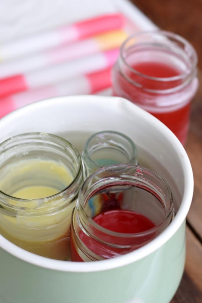 Kerzen selbst färben