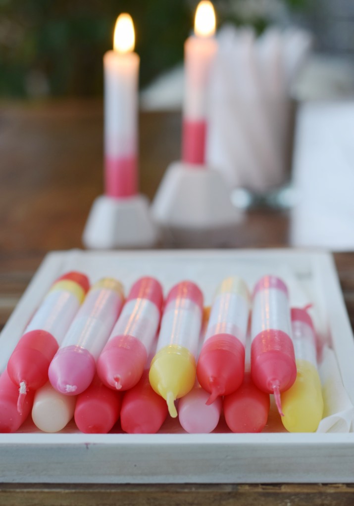 Kerzen selber färben