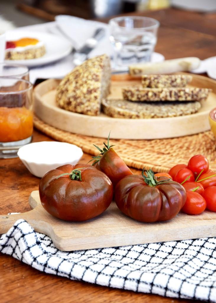 Brot Tomaten Frühstück