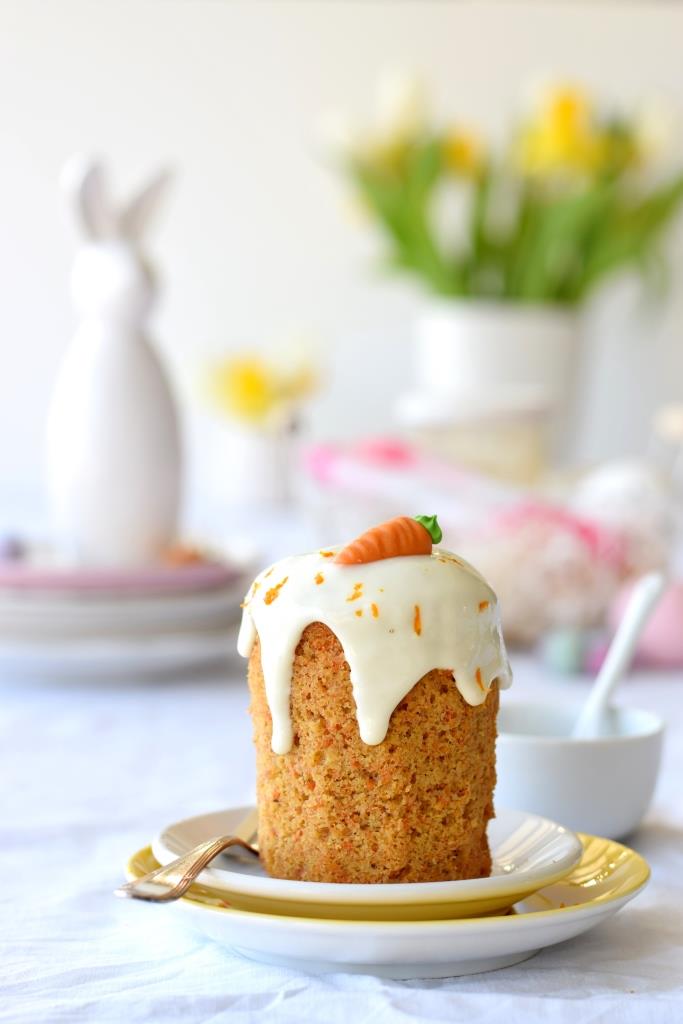 Karottenkuchen Guss Ostern