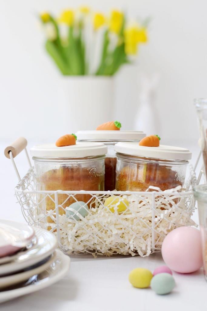 Kuchen Ostern Körbchen