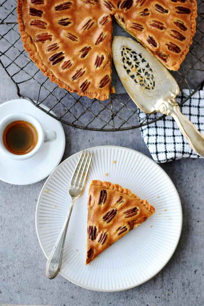 Pecan Pie Rezept Pekannuss Tarte - Unterfreundenblog