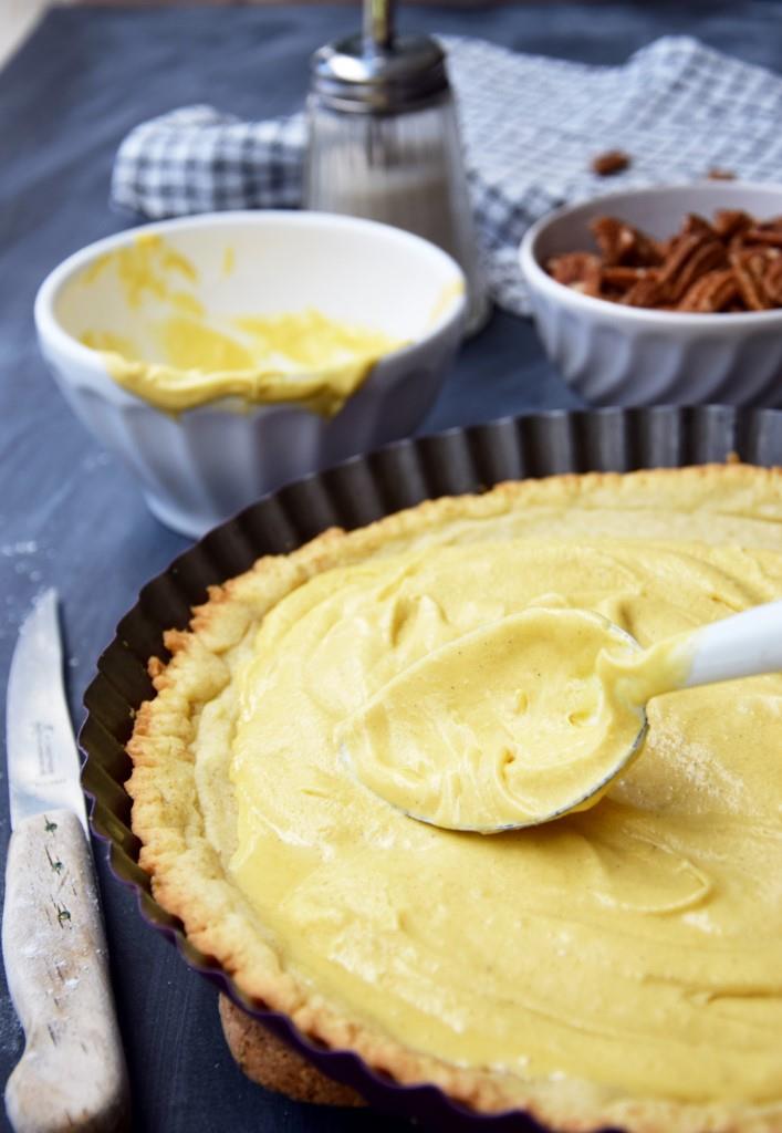 Füllung schöööön gleichmäßig verteilen