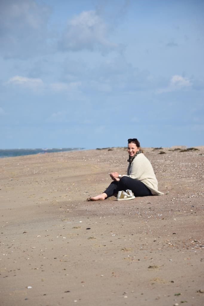 Pause am Strand von Zeeland