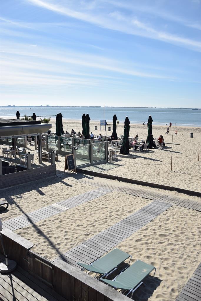 Pier 7 Restaurant am Strand von Vlissingen