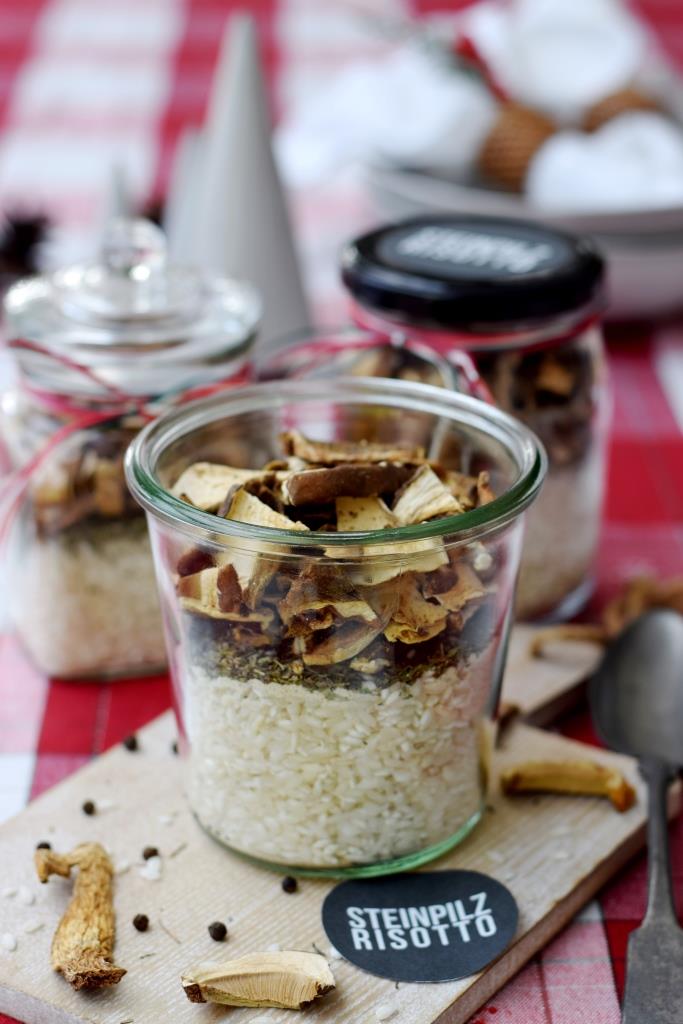 Risotto mit Steinpilzen aus dem Glas - eine tolle Geschenkidee für Foodies