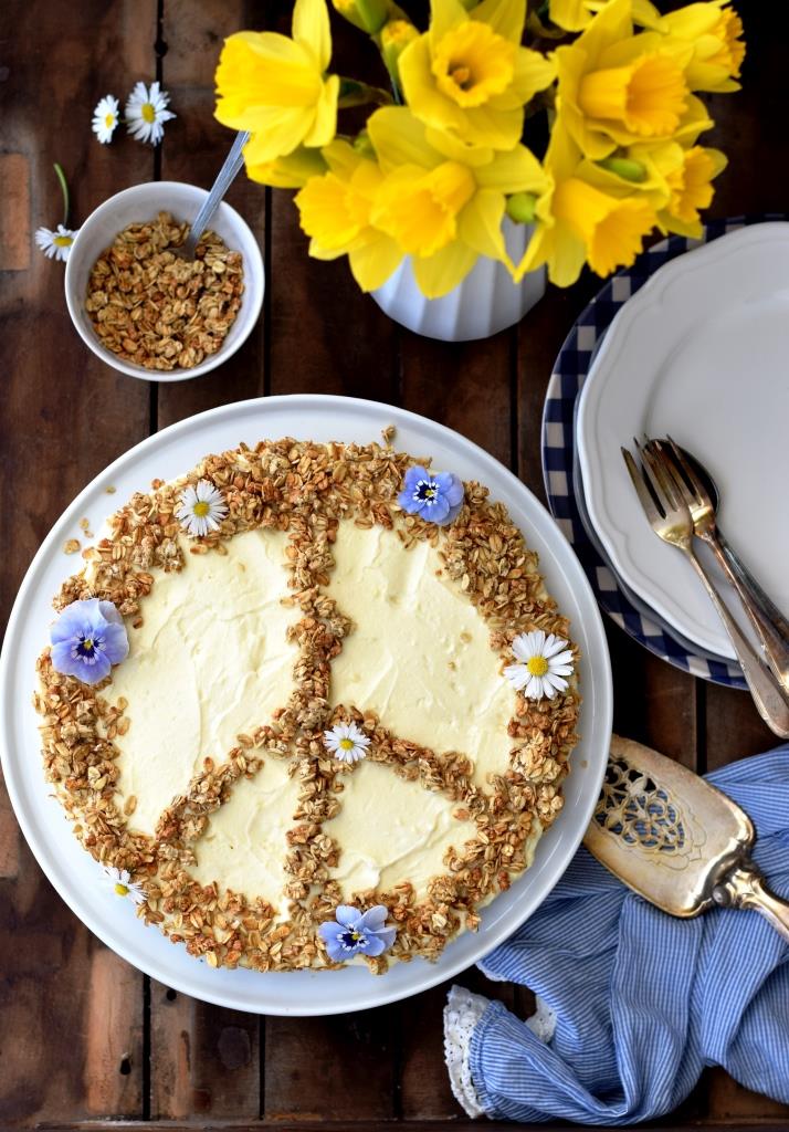 No bake cheesecake PEACE #makecakenotwar