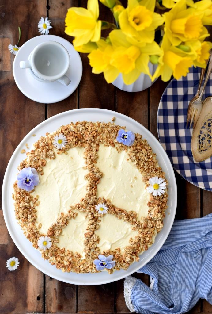 Peace Cake Cheesecake
