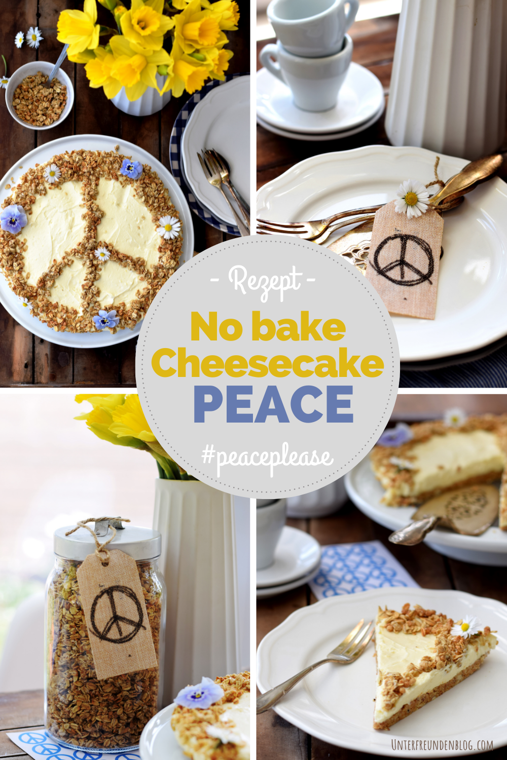 PEACE - der Kuchen für den Frieden