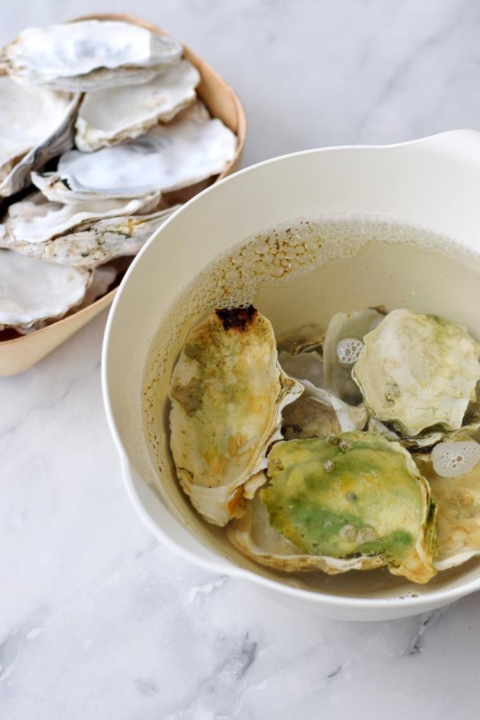 So kann man Muscheln / Austern ganz einfach ohne Bleiche reinigen