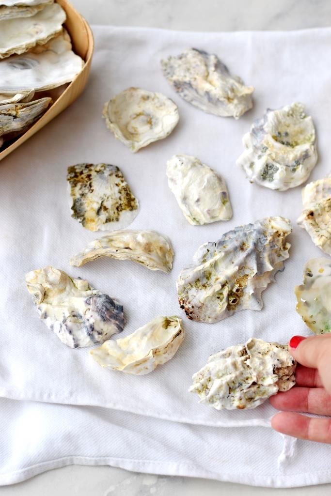 Vor dem DIY heißt es Austern saubermachen