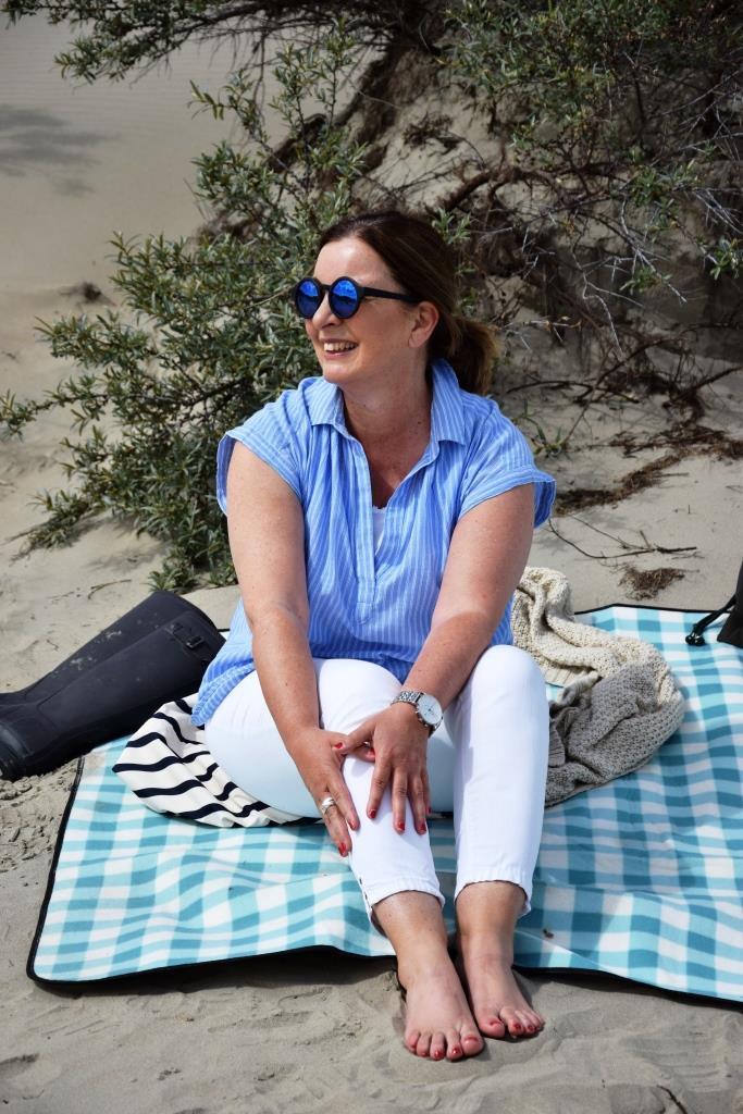 Erst Gummistiefel, dann barfuss - Beach Day am Kwade Hoek in Südholland