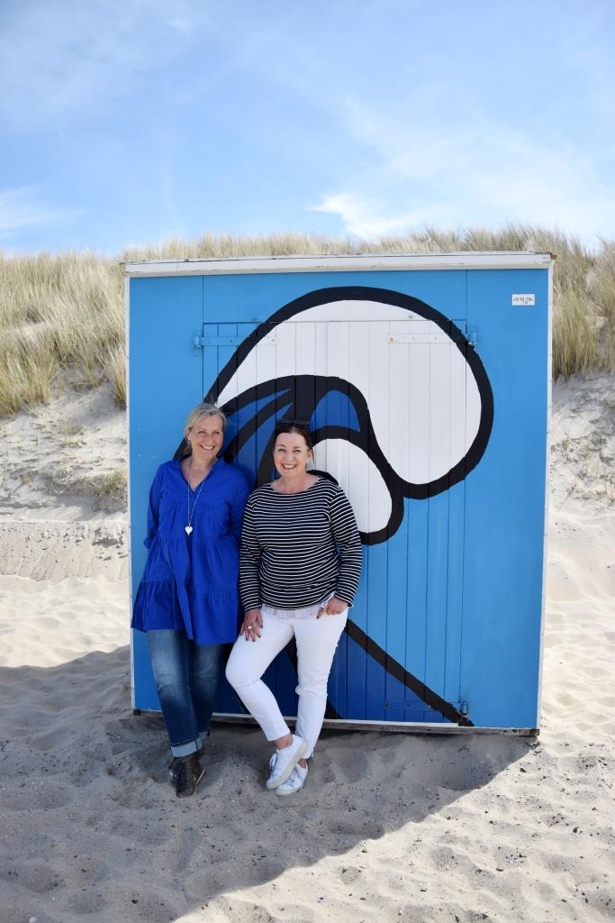 Die bunt bemalten Strandhäuschen in Zeeland