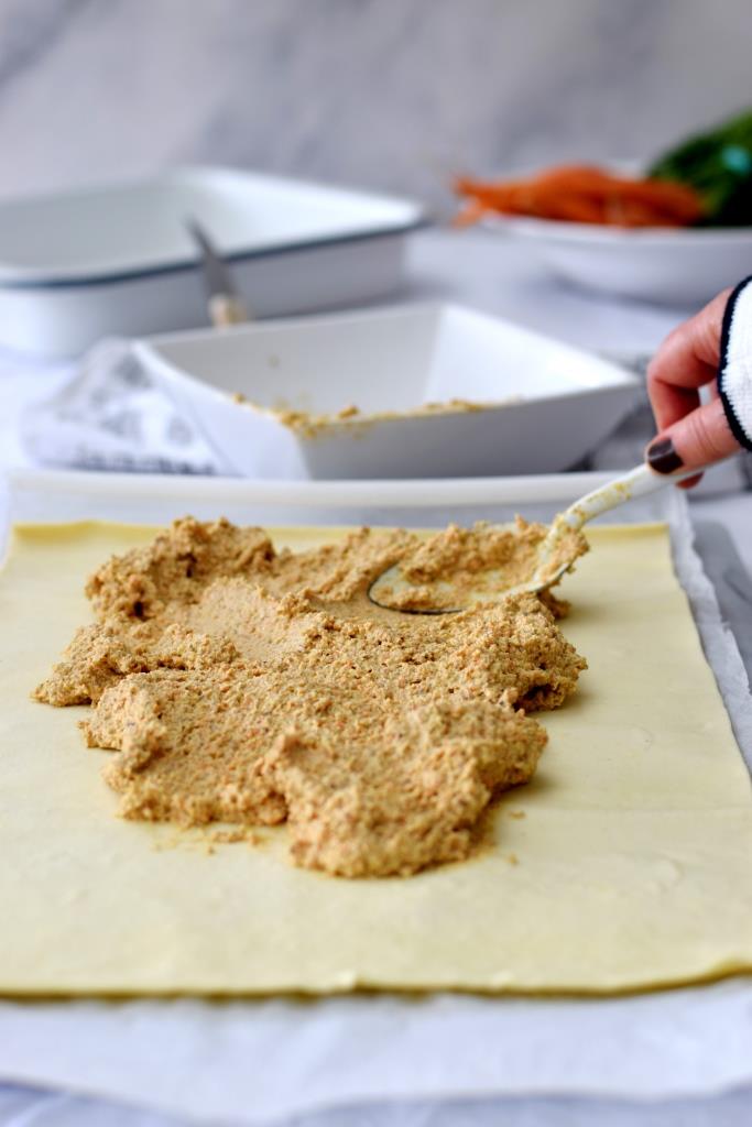 Carrot Cake Zimtschnecken in the making!
