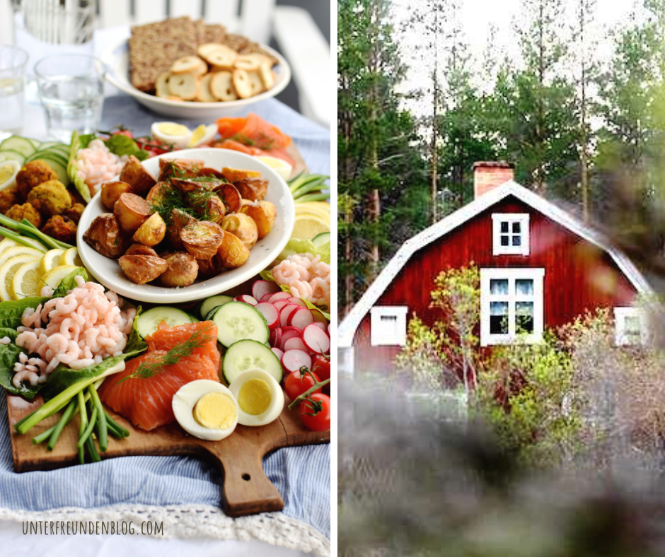 Hej Midsommar! Lasst uns den Sommer feiern wie die Schweden. Ich hab uns zum Fest ein Fisch Foodboard für Faule mitgebracht&nbsp;:-)