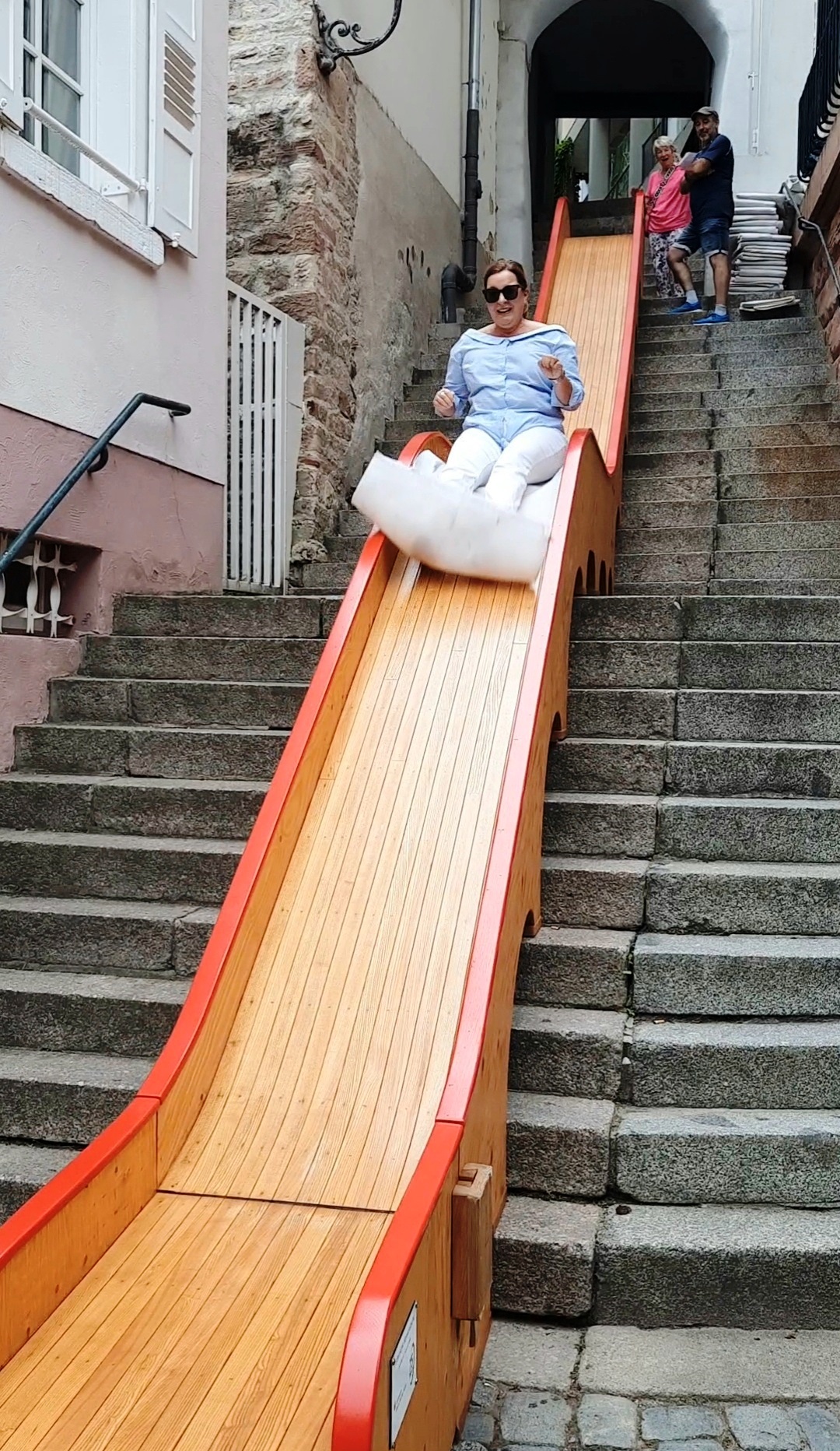 12 von 12 im August - Kerwe Rutsche Weinheim