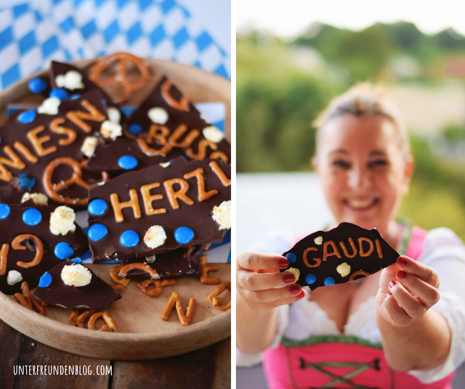 Bruchschokolade selber machen – heute: die fesche Oktoberfest-Version. O’Brezelt&nbsp;ist!