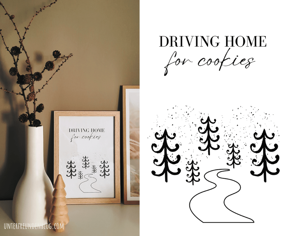 Driving home for cookies – Gratis Weihnachtsposter für Euch zum&nbsp;Download!