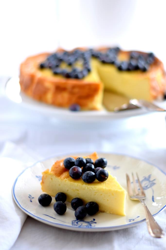 Käsekuchen ohne Boden - say cheese!
