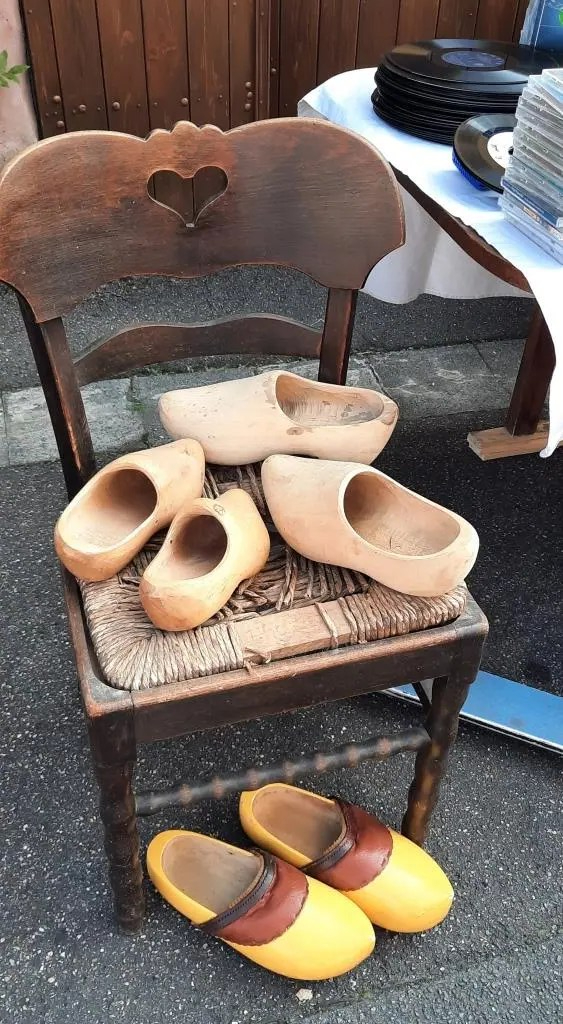 Echte niederländische Klompen Holzschuhe