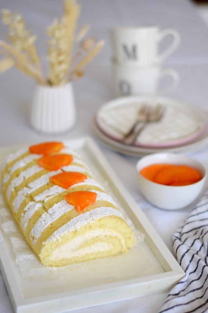 Back doch mal ... Biskuitrolle (am besten mit Aperol-Füllung - yum!)