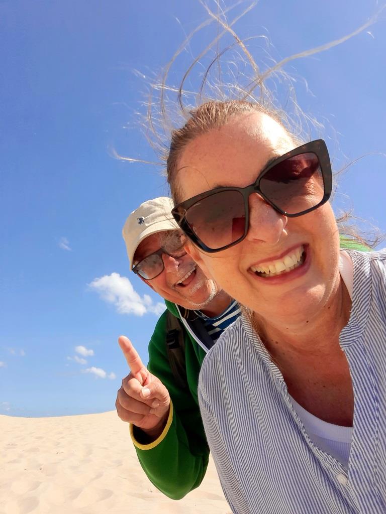 Strandselfie Zeeland