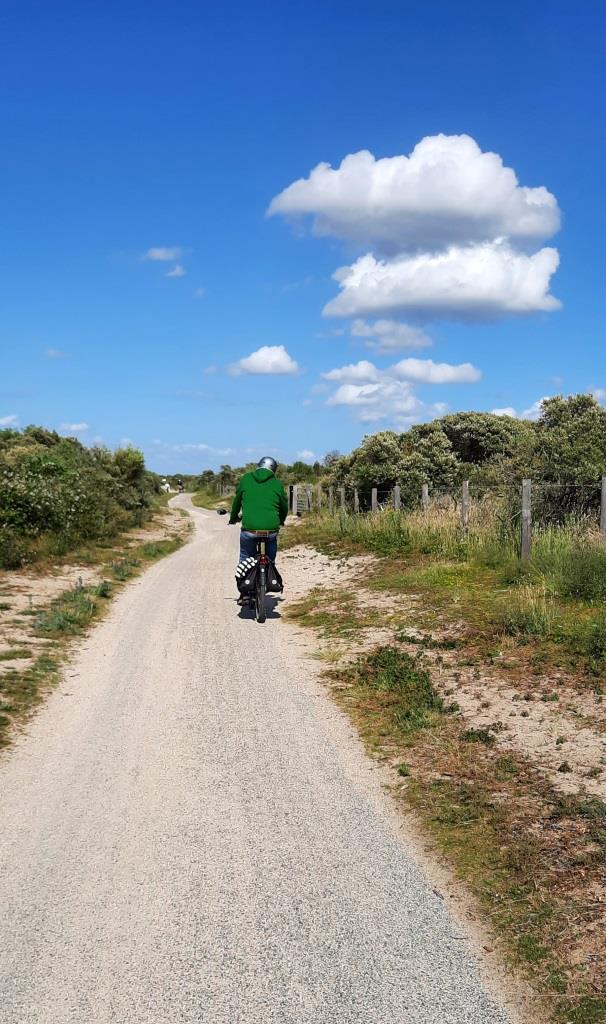 Radtour "Fietsen" am Strand Zeeland