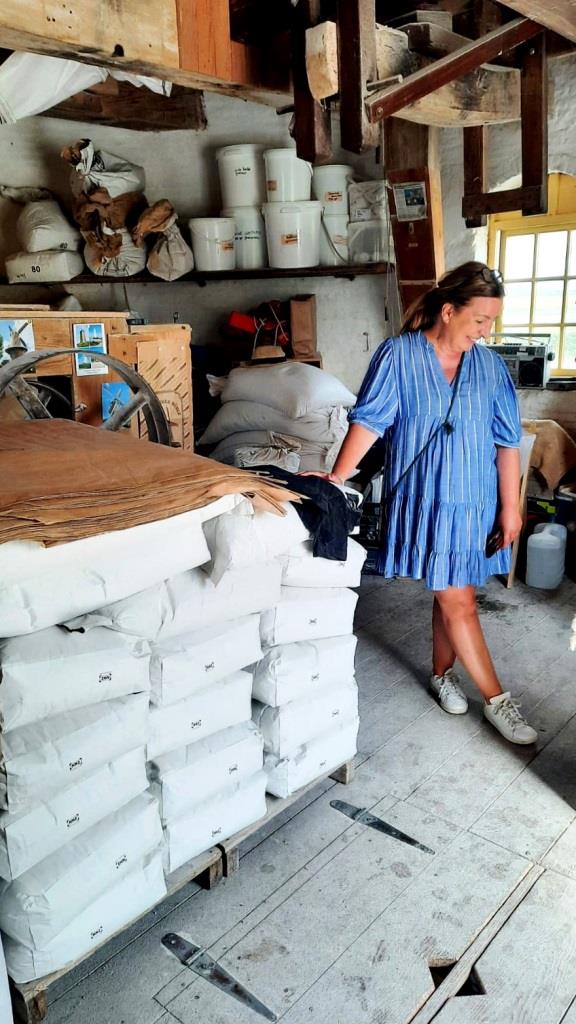 Die Mühle "D'Arke" in Oostkapelle (Zeeland) kann man besichtigen